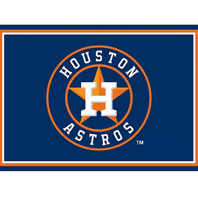 Kirklands Home Houston Astros Spirit Rug, 3x4 New