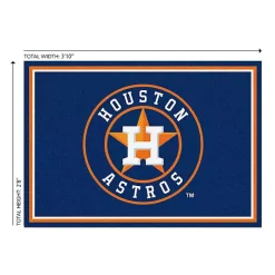 Kirklands Home Houston Astros Spirit Rug, 3x4 New