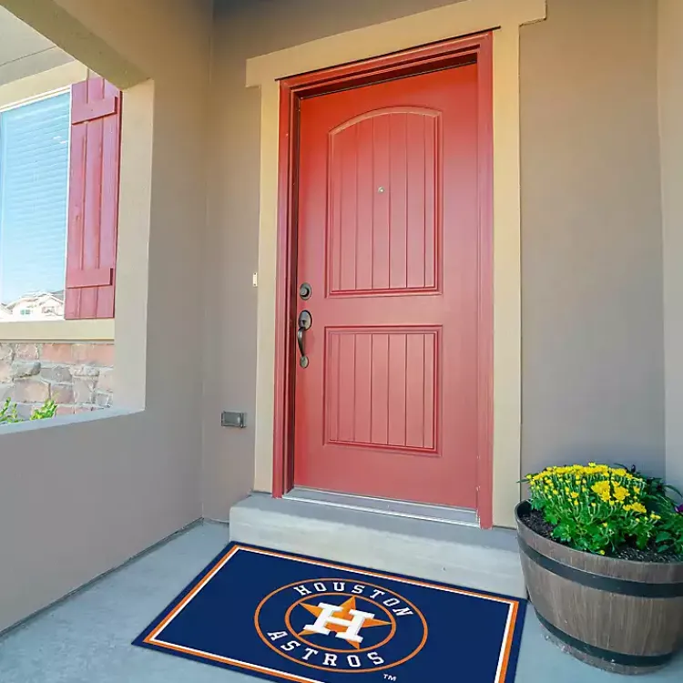 Kirklands Home Houston Astros Spirit Rug, 3x4 New