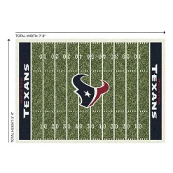 Kirklands Home Houston Texans Home Field Area Rug, 6x8