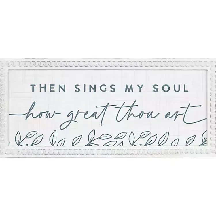 Kirklands Home How Great Thou Art Wall Plaque Discount