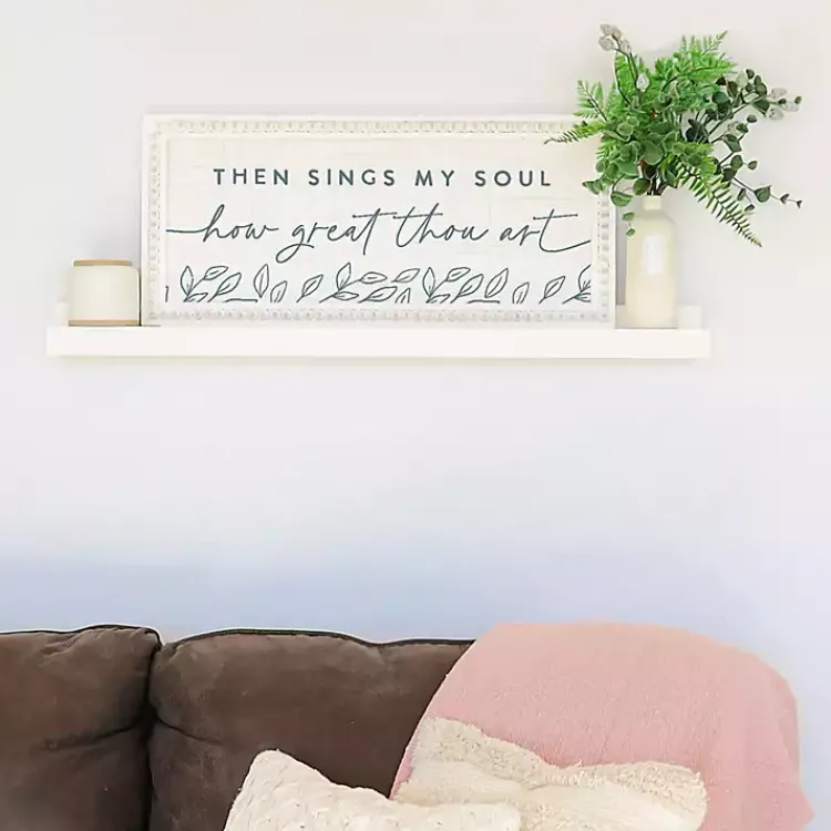 Kirklands Home How Great Thou Art Wall Plaque Discount