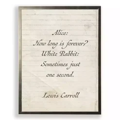 Kirklands Home How Long is Forever Wall Plaque White Online
