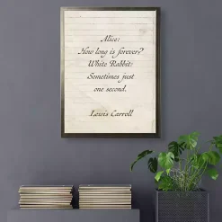 Kirklands Home How Long is Forever Wall Plaque White Online