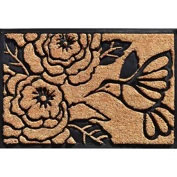 Kirklands Home Hummingbird Haven Doormat Clearance