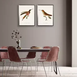 Kirklands Home Hummingbirds I Framed Art Prints, Set of 2 Multi