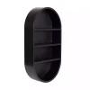 Kirklands Home Hutton Black Capsule Wall Shelf