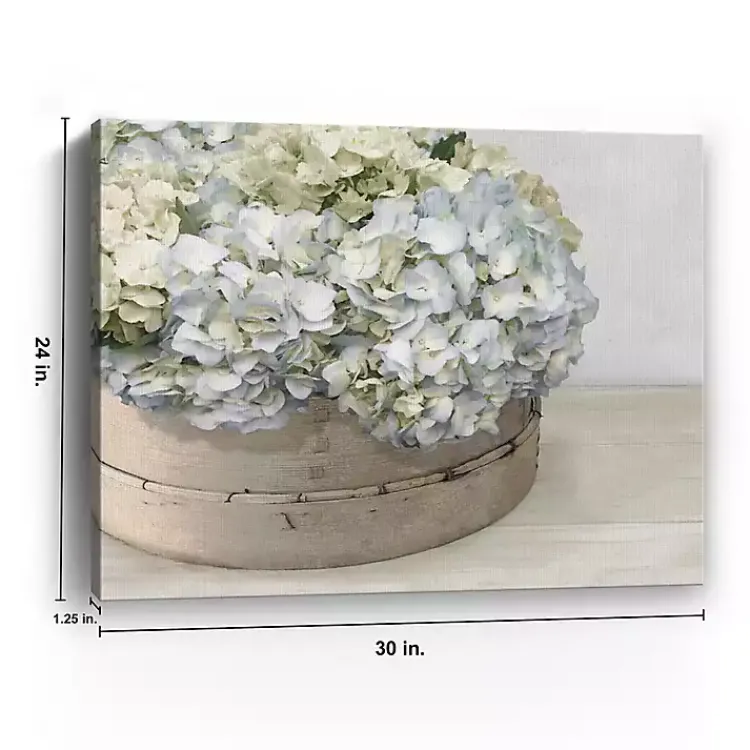 Kirklands Home Hydrangea Cluster Canvas Art Print Online