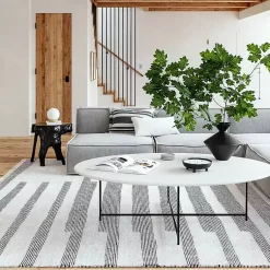 Kirklands Home Hyperion Emily Henderson x RugsUSA Area Rug, 8x10 New