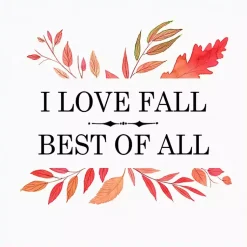Fall>Kirklands Home I Love Fall Best Leaves Framed Wall Art