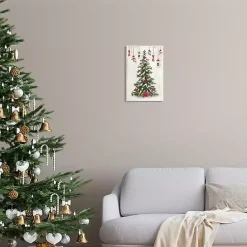 Christmas Art & Wall Decor>Kirklands Home Ice Skates & Sleds Christmas Tree Wall Plaque