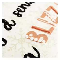 Christmas Pillows>Kirklands Home If Hugs were Snowflakes Christmas Throw Pillow White