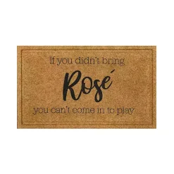 Kirklands Home If You Didn't Bring Rose Welcome Mat Best