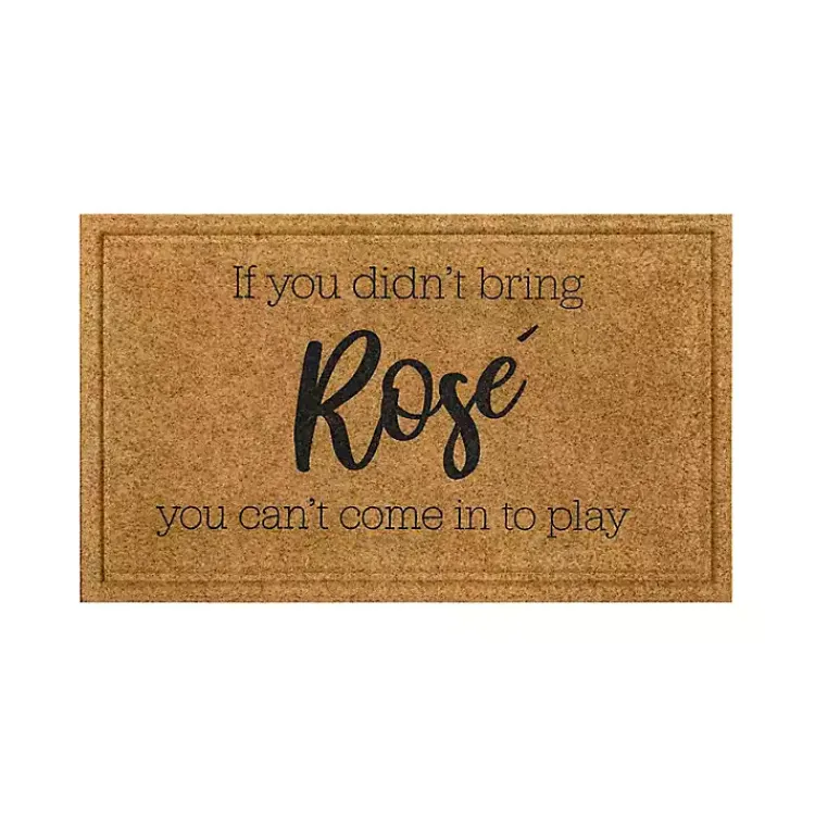 Kirklands Home If You Didn't Bring Rose Welcome Mat Best