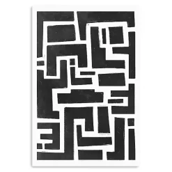 Kirklands Home Imperfect Shapes Canvas Art Print Sale