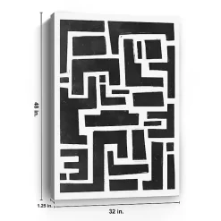 Kirklands Home Imperfect Shapes Canvas Art Print Sale
