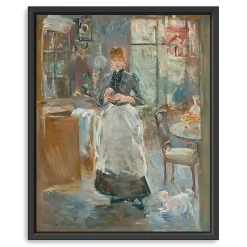 Kirklands Home In the Dining Room 1875 Framed Canvas Art Print Multi Online