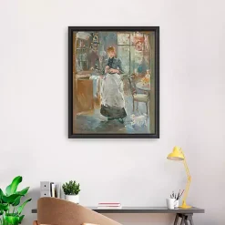 Kirklands Home In the Dining Room 1875 Framed Canvas Art Print Multi Online