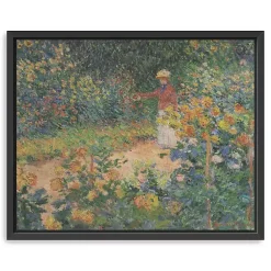 Kirklands Home In the Garden Framed Canvas Art Print Green