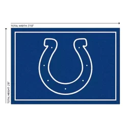 Kirklands Home Indianapolis Colts Area Rug, 3x4 Blue