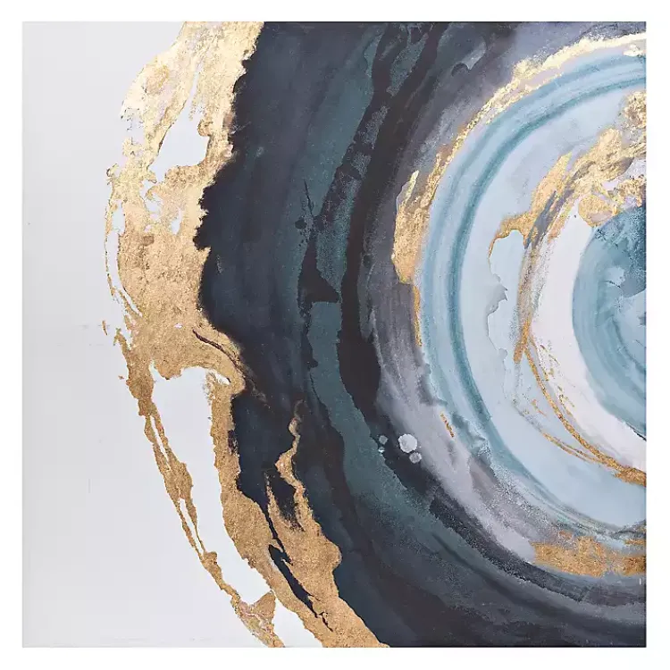 Kirklands Home Indigo Agate Canvas Art Print Online