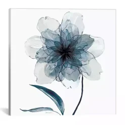 Kirklands Home Indigo Bloom II Canvas Art Print New