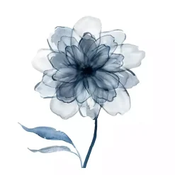 Kirklands Home Indigo Bloom IV Giclee Canvas Art Clearance