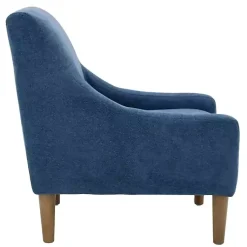 Kirklands Home Indigo Upholstered Shea Accent Chair Blue Discount