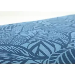 Kirklands Home Indigo Island Reversible Outdoor Lumbar Pillow Blue Hot