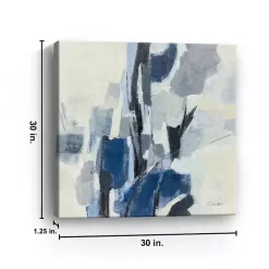 Kirklands Home Indigo Mosaic Canvas Art Print Hot