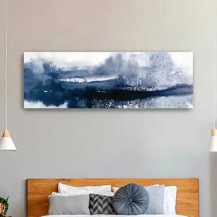 Kirklands Home Indigo Tides Giclee Canvas Art Print Sale