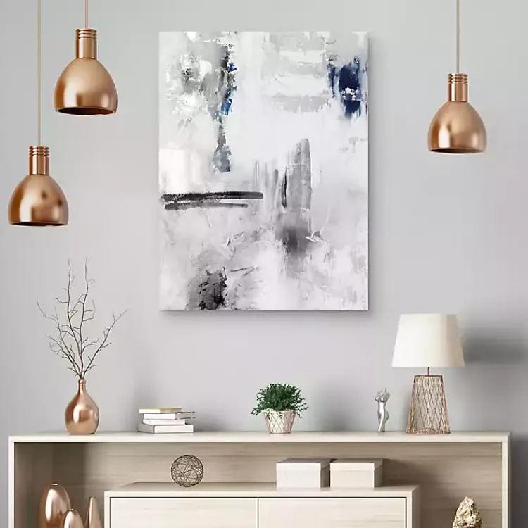 Kirklands Home Industrial Tempo Canvas Art Print Gray Clearance