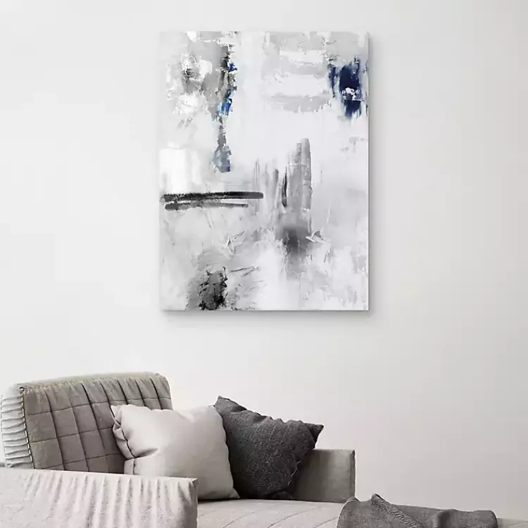 Kirklands Home Industrial Tempo Canvas Art Print Gray Clearance