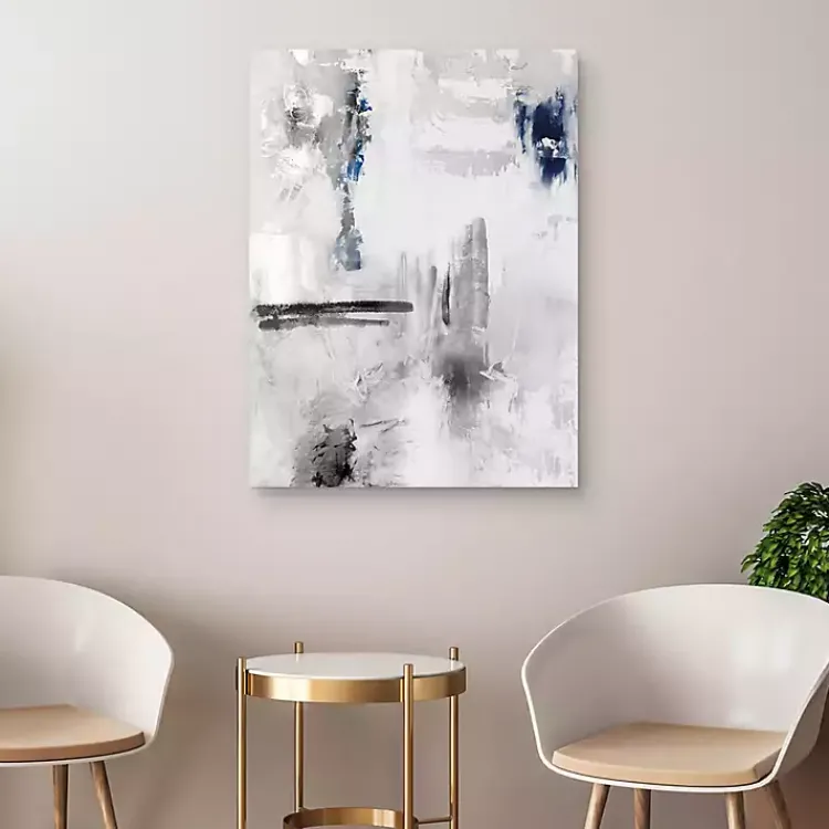 Kirklands Home Industrial Tempo Canvas Art Print Gray Clearance