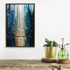 Kirklands Home Infinite Reflection Abstract Canvas Framed Art Hot