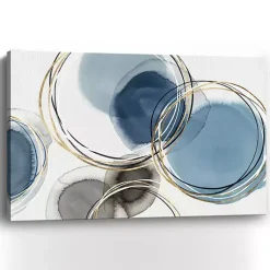 Kirklands Home Infinity Indigo II Abstract Canvas Art Print Blue Online