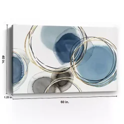 Kirklands Home Infinity Indigo II Abstract Canvas Art Print Blue Online