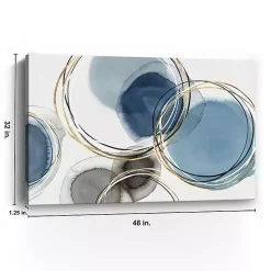 Kirklands Home Infinity Indigo II Canvas Art Print
