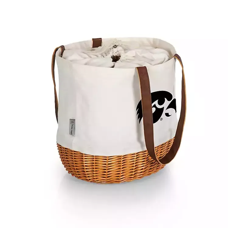 Kirklands Home Iowa Hawkeyes Canvas Tote Bag Black Best