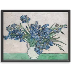 Kirklands Home Irises II Framed Canvas Art Print, 42x32 in. Sale