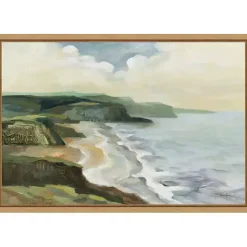 Kirklands Home Irish Coast Framed Canvas Art Print