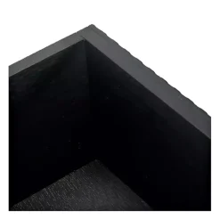 Kirklands Home Irma Textured Drawers Console Table Black Sale