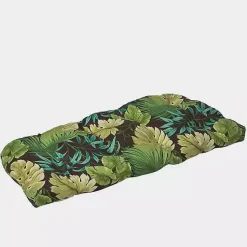 Kirklands Home Island Leaves Outdoor Loveseat Cushion Best