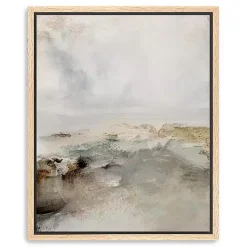 Kirklands Home Isolation Framed Canvas Art Print Gray Clearance