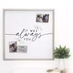 Kirklands Home It Was Always You Framed Wall Plaque White Discount