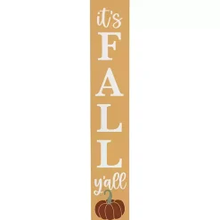 Fall>Kirklands Home It's Fall Y'all Porch Board Yellow