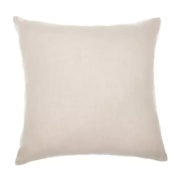 Pillows>Kirklands Home Ivory & Lilac Handwoven Plaid Throw Pillow