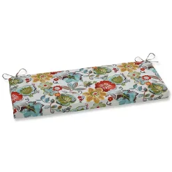 Kirklands Home Ivory Alatriste Outdoor Bench Cushion Multi