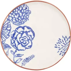 Kirklands Home Ivory and Blue Floral 16-pc. Dinnerware Set Discount