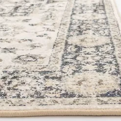 Kirklands Home Ivory and Navy Laur Vintage Area Rug, 7x9 Discount